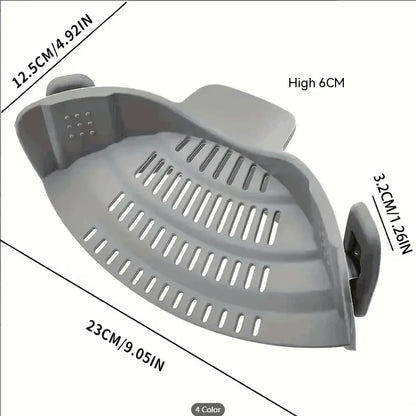 Wide Mouth Silicone Kitchen Drain Strainer