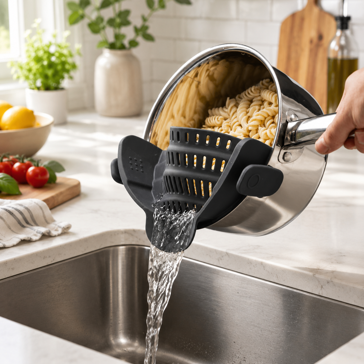 Wide Mouth Silicone Kitchen Drain Strainer